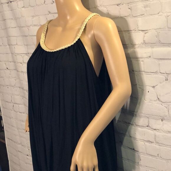 Sand & Spirit Dress Gold Braid Asymmetrica… - Picture 5 of 10